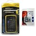 Otterbox Defender Case in Black and Kingston 4GB MicroSDHC Class 4 Memory Card with SD Adapter for Blackberry Storm 9530 and Thunder 9500