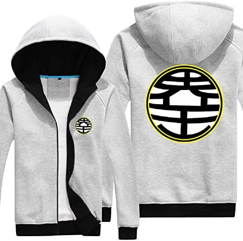 Cosole Dragon Ball Z Goku Kame Symbol Zip-Up Adult Hoodie Cosplay Costume