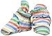 Zutano Baby Printed Cotton Bootie, Stellar Stripe, 12 Months