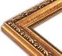 Scrolled Gold Picture Frame-Solid Wood
