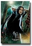 Harry Potter Poster - 2011 Movie Teaser Flyer - and Deathly Hallows Part 2 II 2011 Movie DH2A - Dumbledore's Army - Alan Rickman Severus Snape