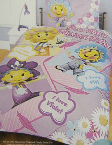 Fifi & the Flowertots Single Duvet Cover Set
