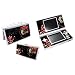 BLACK FLORAL Design Nintendo DS Lite NDSL DSL DS Lite Vinyl Skin Decal Cover Sticker Protector (Matte Finish)+ Free Screen Protector