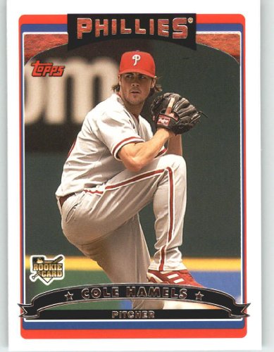 2006 Topps Update #145 Cole Hamels (RC) - Philadelphia Phillies (RC - Rookie Card) (Baseball Cards)