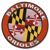 Baltimore Orioles Team Home Jersey MLB Baseball Sleeve Patch