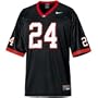 Nike Georgia Bulldogs #24 Black Alternate Replica Football Jersey