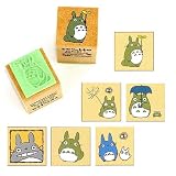 6 Styles Totoro Rubber Stamps Set