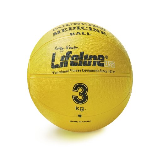 Lifeline USA 3-Kilogram (6.6-Pound) Medicine Ball