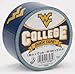 Duck Brand 240289 West Virginia University College Logo Duct Tape, 1.88-Inch by 10 Yards, Single Roll