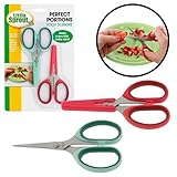 Baby Food Scissors with Covers - Set of 2 Shears to Make Every Bite Baby Sized