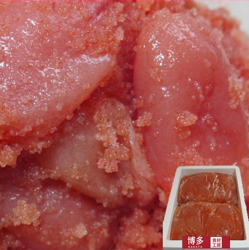 ★特価ツブツブ明太子★《番外品　特選並切れ子》たっぷり１㌔（500g×2）[067-218]切1000B