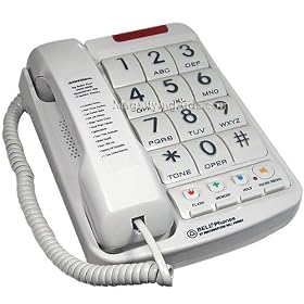 Braille Speakerphone with Large Numbers