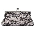 Merona&reg; Lace Clutch - Cream