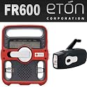 Et&oacute;n FR600R Solarlink Self-Powered Digital AM/FM Shortwave NOAA Weather Radio and Eton Dynamo Emergency Hand Crank 3 LED Flashlight With Compass