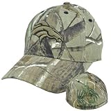 NFL Denver Broncos Realtree HD Camo Green Flex Fit Small Medium Hat Cap Reebok