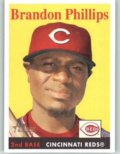 2007 Topps Heritage #205 Brandon Phillips - Cincinnati Reds (Baseball Cards)