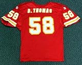 Derrick Thomas Autographed/Hand Signed Wilson KC Chiefs Jersey PSA/DNA #K86033
