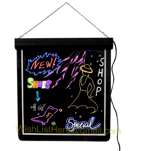 Marker Boards Led Light Board Neon Eraser Board Write-on Board for Sale Signs 17