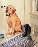 Large Labrador Retriever Dog Lab Wallies Mural