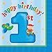 16-Count Paper Lunch Napkins, Fun at One Birthday Boy