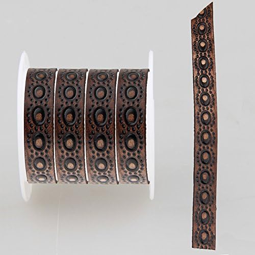 10yards Faux Leather PU Strap Ribbon Trim Tape IA525