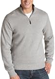 Nautica Sportswear Mens Long Sleeve Solid Half Zip Sweater