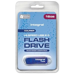 Integral Courier 16 GB USB 2.0 Flash Drive