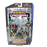 Sonic 20th Anniversary 3.5 Inch Action Figure with Comic Book 2Pack Shadow Silver