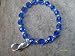 Blue Glass Bead Awareness Bracelet - (Fundraising Idea) Myositis Arthritis Alopecia, Ankylosing Spondylitis, Acute Respiratory Distress Syndrome (Ards), Brachial Plexus Injuries, Child Abuse, Children's Healthy Weight, Chronic Fatigue Syndrome, Colitis (Alt Purple), Colon Cancer (Alt Brown), Colorectal Cancer (Alt Brown), Crime Victim's Rights, Crohn's Disease (Alt Purple), Cru Du Chat Syndrome, Drowning Awareness, Dysautonomia, Dystonia, Drunk Driving, Education, Epstein-barr Virus, Erb's Palsy, Familial Polyposis (Alt Brown), Free Speech, Foster Care Awareness, Guillain Barre Syndrome, Huntington's Disease, Hurricanes, Hystiocytosis, Ichthyosis, Interstitial Cystitis, Langerhans Cell Hystiocytosis, Leukodystrophies, Me/ Cfids Awareness Bracelet - Blue Glass Beads Blue Glass Bead Awareness Bracelet - (Fundraising Idea) Myositis Arthritis Alopecia, Ankylosing Spondylitis, Acute Respiratory Distress Syndrome (Ards), Brachial Plexus Injuries, Child Abuse, Children's Healthy Weight, Chronic Fatigue Syndrome, Colitis (Alt Purple), Colon Cancer (Alt Brown), Colorectal Cancer (Alt Brown), Crime Victim's Rights, Crohn's Disease (Alt Purple), Cru Du Chat Syndrome, Drowning Awareness, Dysautonomia, Dystonia, Drunk Driving, Education, Epstein-barr Virus, Erb's Palsy, Familial Polyposis (Alt Brown), Free Speech, Foster Care Awareness, Guillain Barre Syndrome, Huntington's Disease, Hurricanes, Hystiocytosis, Ichthyosis, Interstitial Cystitis, Langerhans Cell Hystiocytosis, Leukodystrophies, Me/ Cfids Awareness Bracelet - Blue Glass Beads