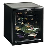 Danby DWC172BL 1.8-Cu.Ft. 17-Bottle Counter-Top Wine Cooler, Black