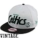 New Era Team Script White Boston Celtics Snapback Hat White. Size: