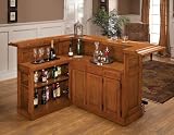 Hillsdale Furniture Classic Home Bar with Side Bar (6257)