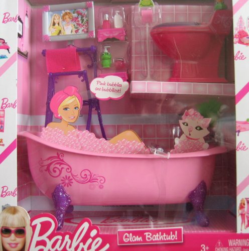 bañera para barbie