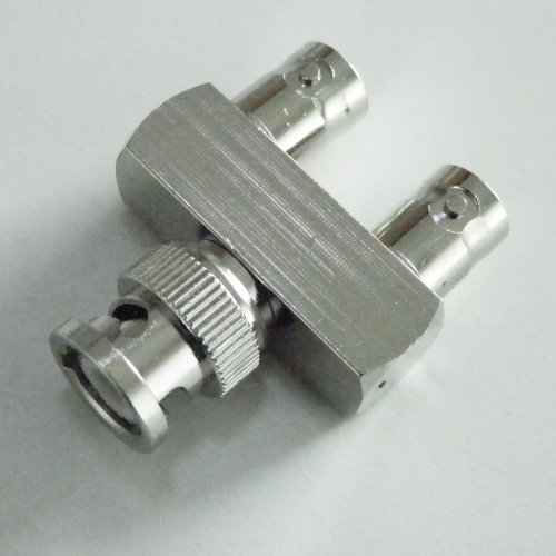 Phonetone 3-way Y triple one BNC male to two BNC female Jack Plug RF adapter Coaxial Cable connector converter for Mobile signal booster repeater Antennas