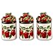 APPLE 3-D Canisters Set of 3 ^NEW^ Canister