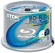 TDK&nbsp;�^��p�u���[���C�f�B�X�N&nbsp;BD-R&nbsp;25GB&nbsp;1-4�{��&nbsp;�z���C�g���C�h�v�����^�u��&nbsp;50���X�s���h��&nbsp;BRV25PWB50PK