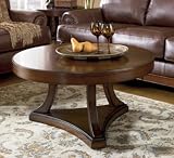 51iMtlDSmJL. SL160  Ariel Round Cocktail Table by Ashley Furniture