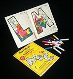 b. dazzle Color'n Seek Alphabet Hidden Pictures Coloring Book