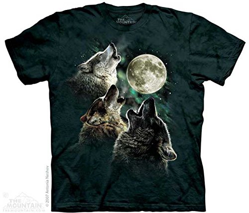 Three Wolf Moon Adult Kale T-shirt