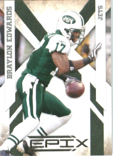 2010 Panini Epix #66 Braylon Edwards - New York Jets (Football Cards)