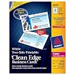 Business Cards,F/Laser Printer,2000/BX,3-1/2"x2",White
