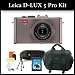 Leica D-LUX 5 Digital Camera Pro Kit Includes: Leica D-Lux 5 Digital Camera(Titanium), 16GB Memory Card, Memory Card Reader, Table Top Tripod, Soft Carrying Case, LCD Screen Protectors and a Cleaning Kit