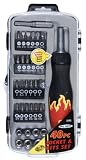 KR Tools 12903 40-Piece Flame Handle Bit Set