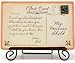 First Christmas Post Card From Heaven Plaque