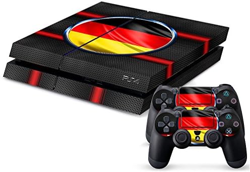 Rich Skins - PS4 Skins Console and Controller R Full Body Germany Flag Circle