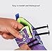 Joyshare 1 Set No Tie Lazy Silicone Rubber Elastic Shoelace,Sneaker Shoe Laces Running Shoelaces,Athletic Shoe Laces- Colorful (Black, Kids/12pcs)