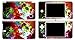 Bundle Monster Vinyl Skin Sticker For Nintendo DSi XL (LL) Handheld Game Console - Cover Protector Art Decal - Retro Floral