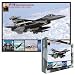 Jigsaw Puzzle , F-16 Fighting Falcon, 1000 pieces, 126.5 in X 19.25 in. Ships same da...