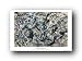 JACKSON POLLACK SILVER ON BLACK ART 24X36 POSTER 33246