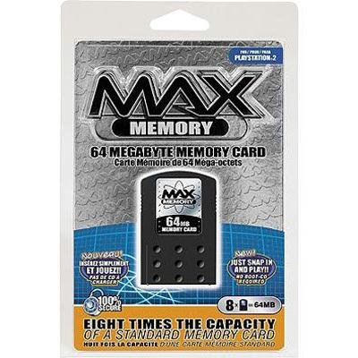 64MB Max Memory Card PS2